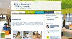Desktop Screenshot of ch-centre-bretagne.fr